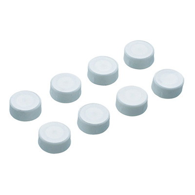 トラスコ TRUSCO 樹脂台車用目隠しキャップ ホワイト JDMC-8S-W 115-7374 (商品コード：159766)