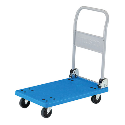 トラスコ TRUSCO グランカート サイレント バリュータイプ 折りたたみハンドル TP-701K 489-2895 (商品コード：159860)