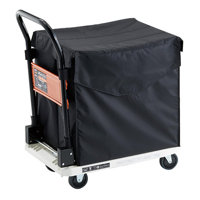 トラスコ TRUSCO 樹脂台車 カルティオ 折畳ハンドル ホワイト MPK720-W-CHB 161-4008 (商品コード：159913)