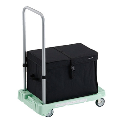 トラスコ TRUSCO 樹脂台車 こまわり君 グリーン MP-6039N2-GN-THB 194-8164 (商品コード：159916)