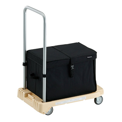 トラスコ TRUSCO 樹脂台車 こまわり君 オレンジ MP-6039N2-OR-THB 194-8165 (商品コード：159917)