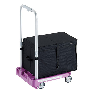 トラスコ TRUSCO 樹脂台車 カルティオミニWeego ラベンダー WP-2G-LV-THB 194-8177 (商品コード：159926)