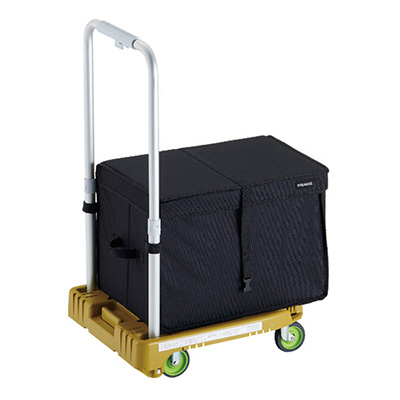 トラスコ TRUSCO 樹脂台車 カルティオミニWeego オリーブ WP-2G-OG-THB 194-8178 (商品コード：159927)