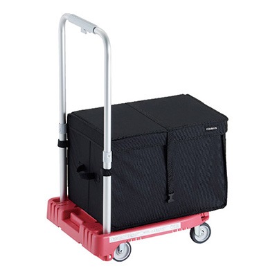 トラスコ TRUSCO 樹脂台車 カルティオミニWeego ピンク WP-2G-P-THB 194-8180 (商品コード：159929)