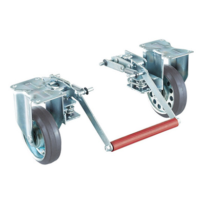 トラスコ TRUSCO 運搬車用ストッパー ピン式ブレーキ固定キャスター付 200NKB 414-5135 (商品コード：160024)