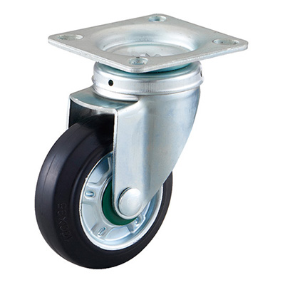 トラスコ TRUSCO 運搬車用取り替えキャスター 自在ゴム車 HW-100J 115-5303 (商品コード：160091)