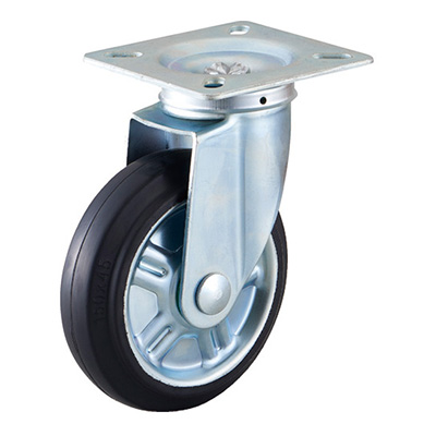 トラスコ TRUSCO 運搬車用取り替えキャスター 自在ゴム車 HW-150J 115-5307 (商品コード：160093)