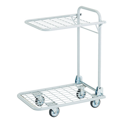 トラスコ TRUSCO 軽量メッシュ運搬車 アミ― 折りたたみハンドルタイプ AM-2B 764-5201 (商品コード：160095)