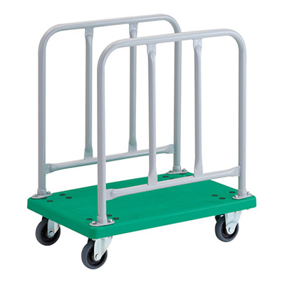 トラスコ TRUSCO 樹脂運搬車 グランカート サイドハンドルタイプ TP-710 125-8882 (商品コード：160104)