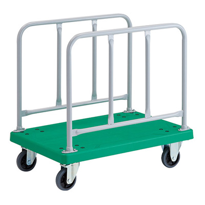 トラスコ TRUSCO 樹脂運搬車 グランカート サイドハンドルタイプ TP-910 125-8884 (商品コード：160106)