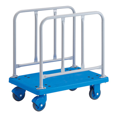 トラスコ TRUSCO 樹脂製運搬車 グランカート サイレント サイドハンドルタイプ TPX-810 125-8937 (商品コード：160110)