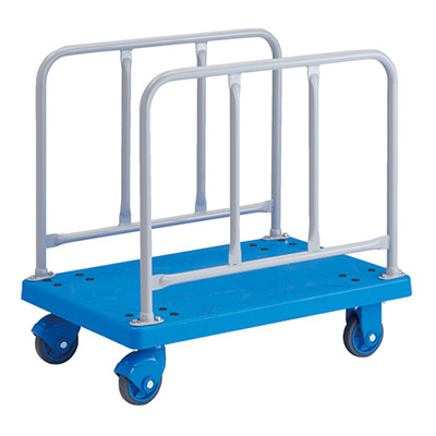 トラスコ TRUSCO 樹脂製運搬車 グランカート サイレント サイドハンドルタイプ TPX-910 125-8938 (商品コード：160111)