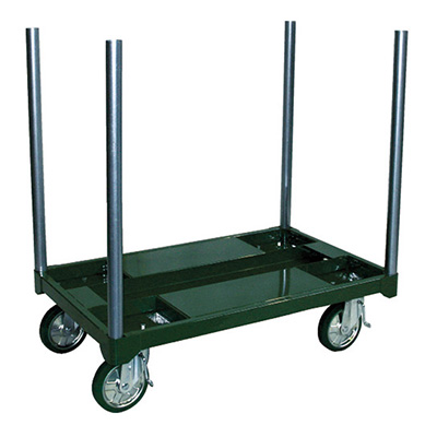 トラスコ TRUSCO 段積み長尺台車 パイプ付 ALC-10-712 855-5561 (商品コード：160116)