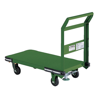 トラスコ TRUSCO 鋼鉄製運搬車 固定ハンドルタイプ OH-3 504-9407 (商品コード：160117)