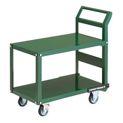 トラスコ TRUSCO 鋼鉄製運搬車 片袖2段タイプ PH-32 149-5865 (商品コード：160137)