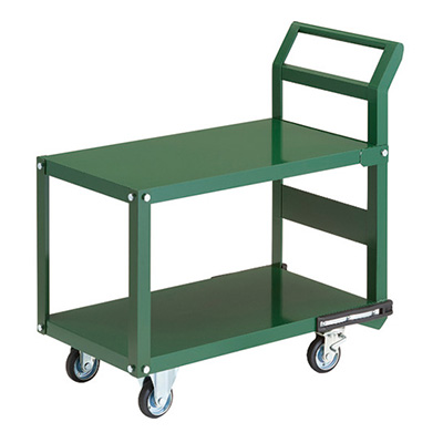 トラスコ TRUSCO 鋼鉄製運搬車 片袖2段タイプ PH-32R 149-5866 (商品コード：160138)