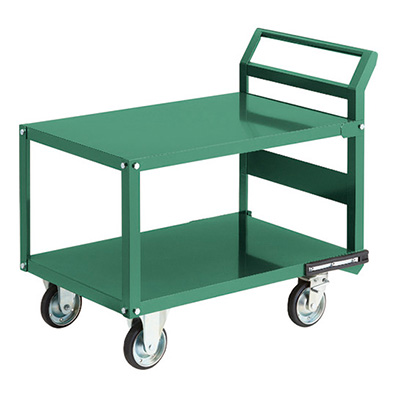 トラスコ TRUSCO 鋼鉄製運搬車 片袖2段タイプ PH-22R 149-5864 (商品コード：160140)