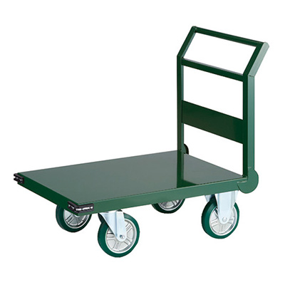 トラスコ TRUSCO 鋼鉄製運搬車 固定ハンドルタイプ SH10-2 818-5169 (商品コード：160152)