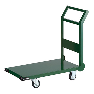 トラスコ TRUSCO 鋼鉄製運搬車 固定ハンドルタイプ SH-3N(GN) 337-2456 (商品コード：160164)