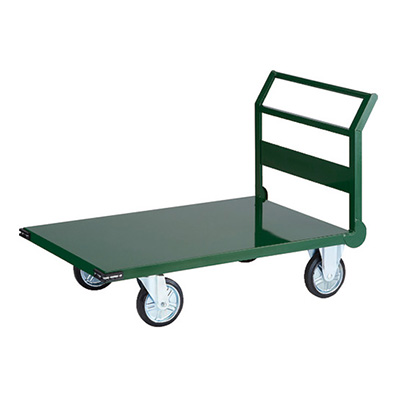 トラスコ TRUSCO 鋼鉄製運搬車 固定ハンドルタイプ SH-1N(GN) 337-2481 (商品コード：160167)