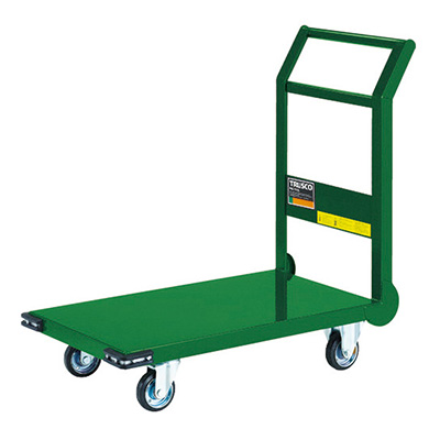 トラスコ TRUSCO 鋼鉄製運搬車 固定ハンドルタイプ SH-3NE-GN 464-7912 (商品コード：160177)