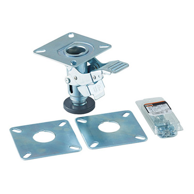 トラスコ TRUSCO 鋼鉄製運搬車用ロックストッパーセット スチール製 LSH-1SET 783-5051 (商品コード：160182)