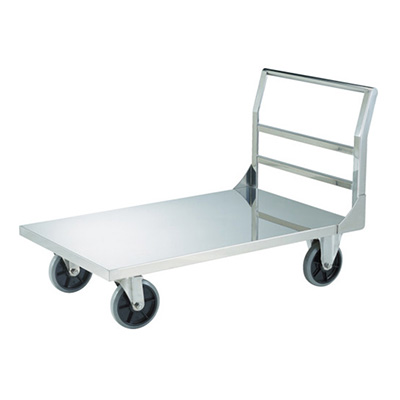 トラスコ TRUSCO オールステンレス台車 固定ハンドルタイプ ASUD-2 458-8223 (商品コード：160211)