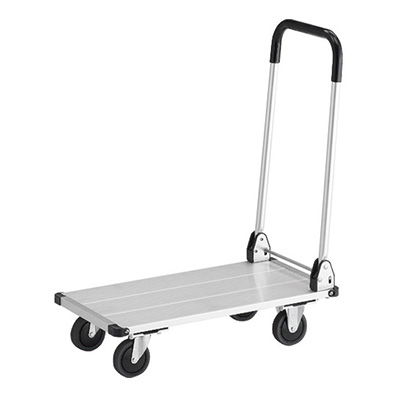 トラスコ TRUSCO アルミ台車 アルパカ―ト省音 折りたたみハンドルタイプ AL-21-0736 207-2260 (商品コード：160256)