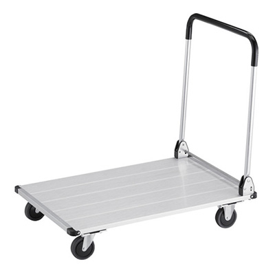 トラスコ TRUSCO アルミ台車 アルパカ―ト省音 折りたたみハンドルタイプ AL-21-0960 207-2262 (商品コード：160258)