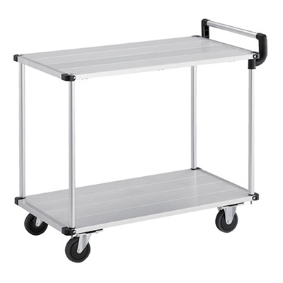 トラスコ TRUSCO アルミ台車 アルパカ―ト省音 2段式・片袖タイプ AL22-0948 207-8479 (商品コード：160267)