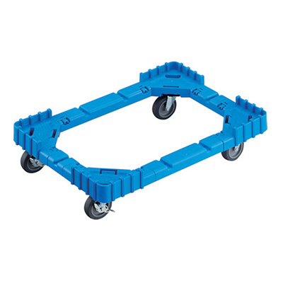 トラスコ TRUSCO 折りたたみコンテナ用ドーリー OCドーリー OCD-50AS-B 244-6301 (商品コード：160274)