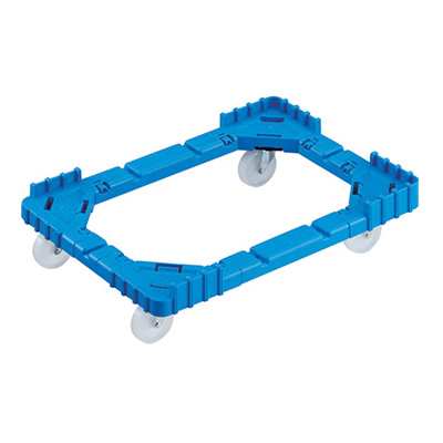 トラスコ TRUSCO 折りたたみコンテナ用ドーリー OCドーリー OCD-50BN-B 244-6313 (商品コード：160289)