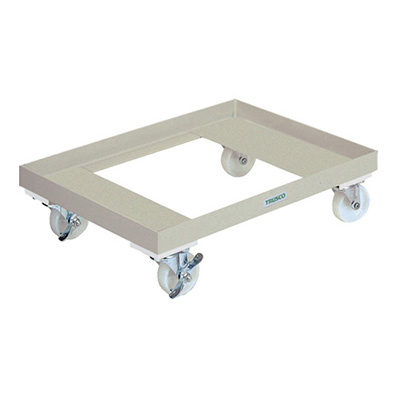 トラスコ TRUSCO 折りたたみコンテナ台車 ナイロンキャスター仕様 ND-CR 509-4704 (商品コード：160321)