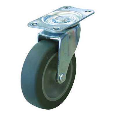 トラスコ TRUSCO 運搬車用取り替えキャスター TYE-75EL 389-9501 (商品コード：160441)