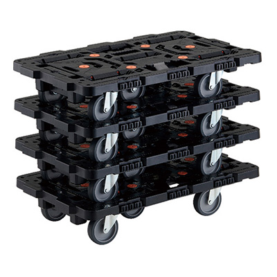 トラスコTRUSCO ビートル キャスターオール自在 BT700J5-E100-M4 4台入り 206-3339 (商品コード：160451)