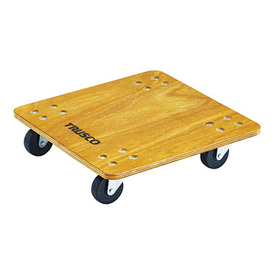 トラスコ TRUSCO 平台車 プティカルゴ ゴムキャスター仕様 PC-4545G 507-8750 (商品コード：160529)