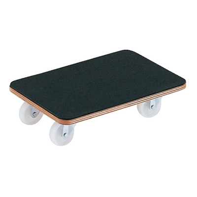 トラスコ TRUSCO 平台車 プティカルゴ ゴム板張り・ナイロンキャスター仕様 PCG-3045 511-6619 (商品コード：160533)