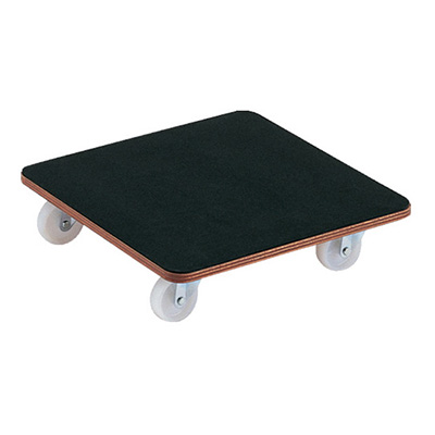 トラスコ TRUSCO 平台車 プティカルゴ ゴム板張り・ナイロンキャスター仕様 PCG-4545 511-6678 (商品コード：160535)