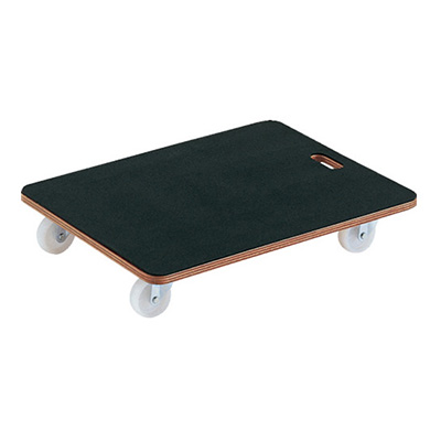 トラスコ TRUSCO 平台車 プティカルゴ ゴム板張り・ナイロンキャスター仕様 PCG-4560 511-6694 (商品コード：160536)