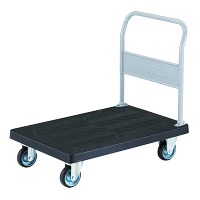トラスコ TRUSCO 導電性樹脂運搬車 グランカート 固定ハンドルタイプ TP-D902 489-3409 (商品コード：160558)