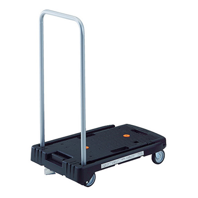 トラスコ TRUSCO こまわり君 折りたたみハンドル ブラック MP-6039N2-BK-JS 818-6974 (商品コード：160659)