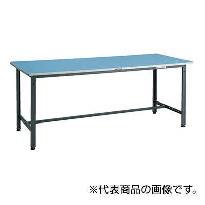 トラスコ TRUSCO 軽量作業台 基本タイプ ダークグレー 1800×900×740mm BER-1890 856-3886 (商品コード：160789)