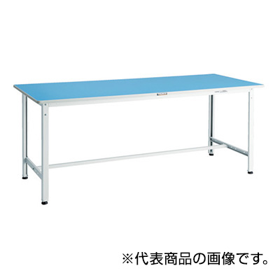 トラスコ TRUSCO 軽量作業台 基本タイプ ホワイト 1800×900×740mm BE-1890W 856-3841 (商品コード：160792)