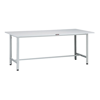 トラスコ TRUSCO 軽量作業台 基本タイプ ホワイト 1800×900×740mm AO-1890 125-9177 (商品コード：160846)