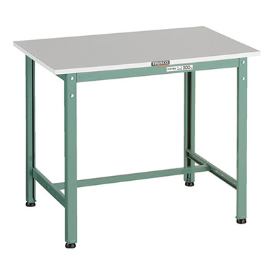 トラスコ TRUSCO 軽量作業台 基本タイプ グリーン 900×600×740mm RAE2-0960 161-1295 (商品コード：160884)