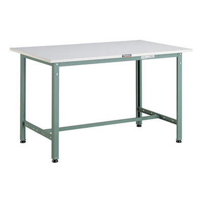 トラスコ TRUSCO 軽量作業台 基本タイプ グリーン 1200×750×740mm AE-1200 505-6055 (商品コード：160897)