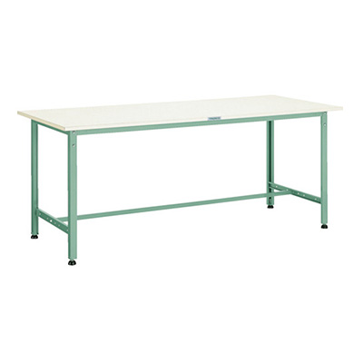トラスコ TRUSCO 軽量作業台 基本タイプ グリーン 1800×900×740mm AE-1809 505-6080 (商品コード：160898)