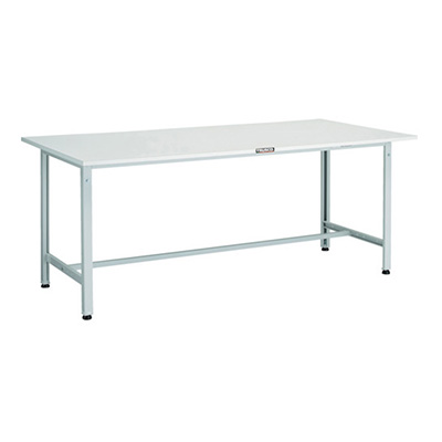 トラスコ TRUSCO 軽量作業台 基本タイプ ホワイト 1800×900×740mm AE-1809 W 466-7263 (商品コード：160904)