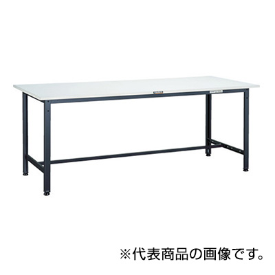 トラスコ TRUSCO 軽量作業台 基本タイプ ダークグレー 1800×900×740mm RAE-1809 DG 454-5729 (商品コード：160919)