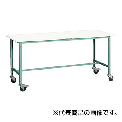 トラスコ TRUSCO 軽量作業台 φ100mmキャスター付 ホワイト 900×600×847mm RAE-0960C100 W 770-2400 (商品コード：161098)
